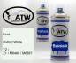 Preview: Ford, Oxford White, YZ / Z1 / M6466 / M6887: 400ml Sprühdose + 400ml Klarlack - Set, von ATW Autoteile West.